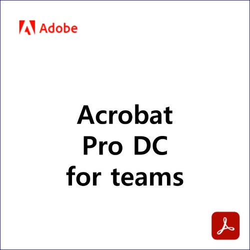 Acrobat Pro DC for teams [1년]