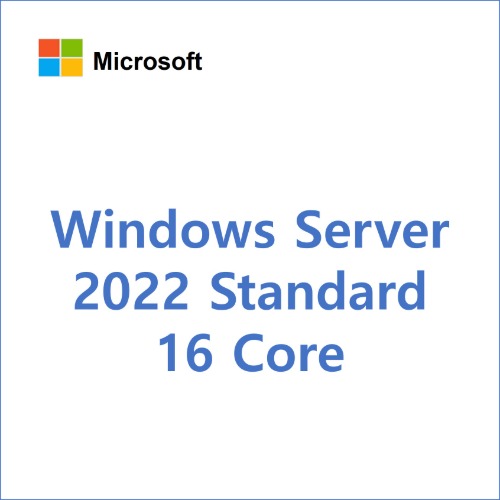 Windows Server 2022 Standard - 16 Core License Pack [CSP/영구]
