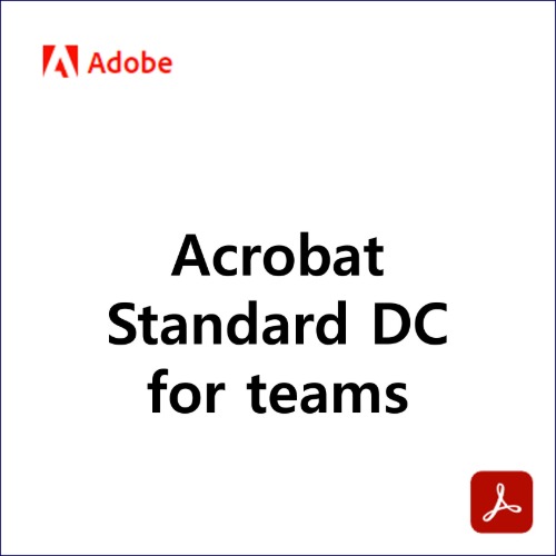 Acrobat Standard DC for teams [1년]